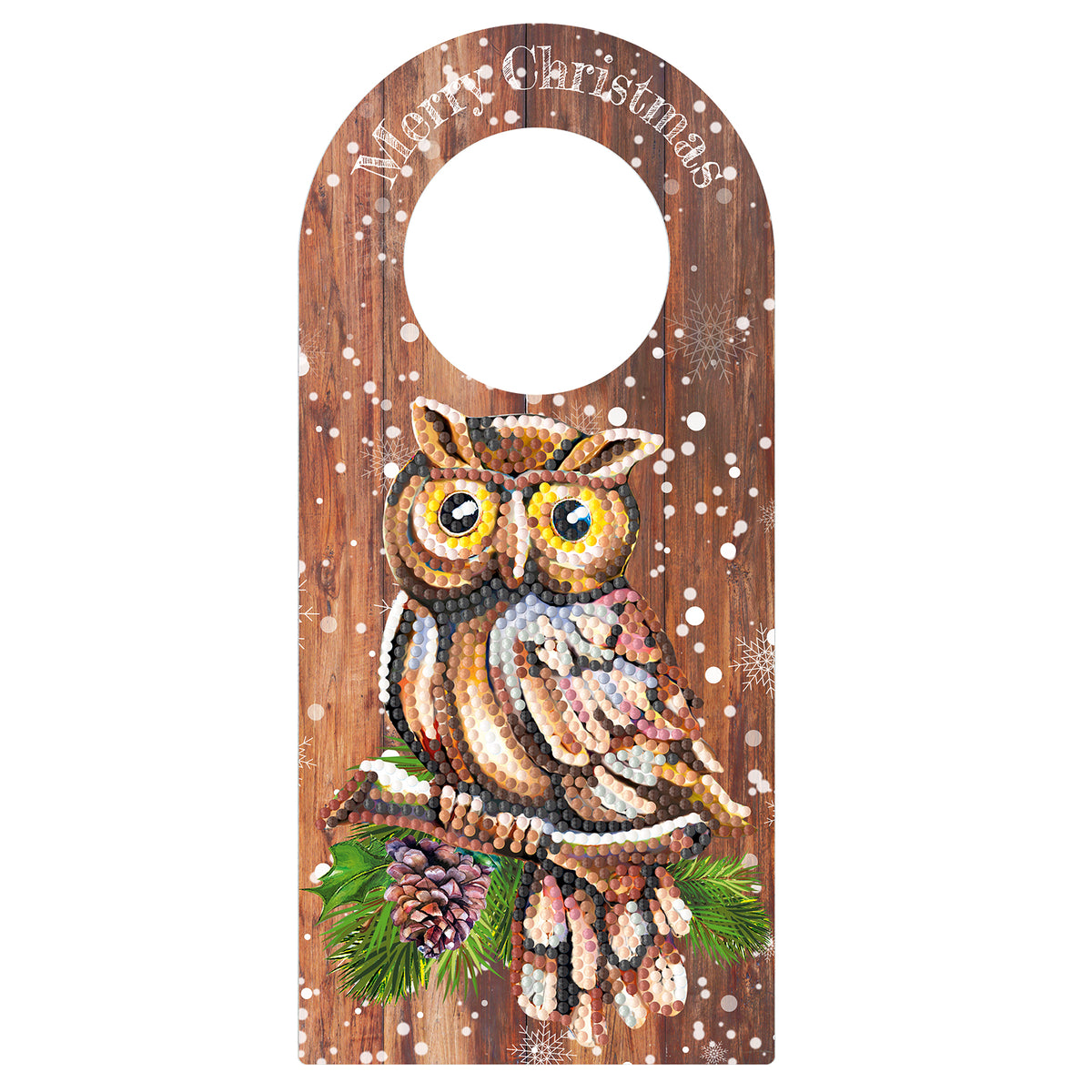 FUORIPORTA IN LEGNO DIAMOND PAINTING