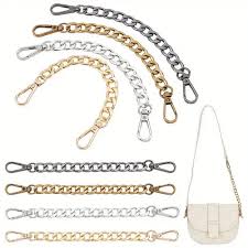 CATENE METALLO CON MOSCHETTONI DA 110 CM