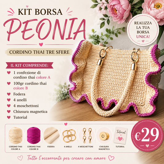 KIT BORSA PEONIA