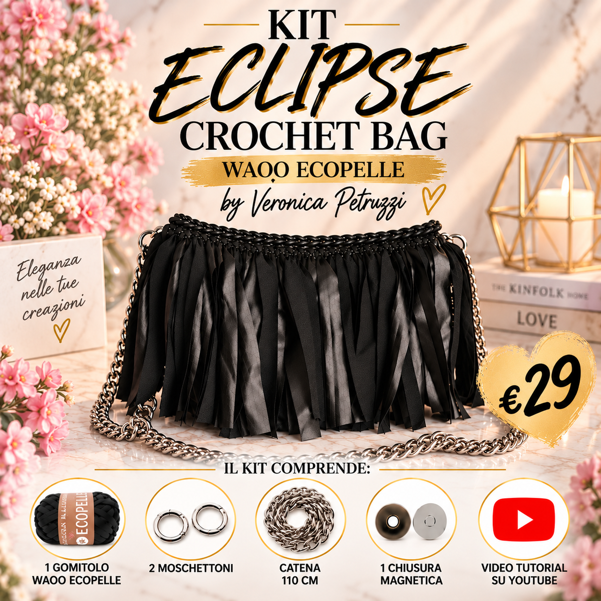 KIT ECLIPSE CROCHET BAG